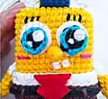 SpongeBob SquarePants Hat Amigurumi Pattern step 3 - details and accessories