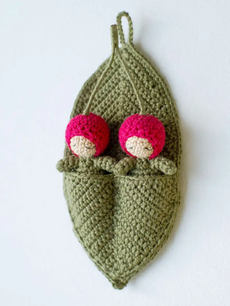 Free Intermediate crochet pattern: Cherry Babies Amigurumi Pattern - Easy to follow tutorial