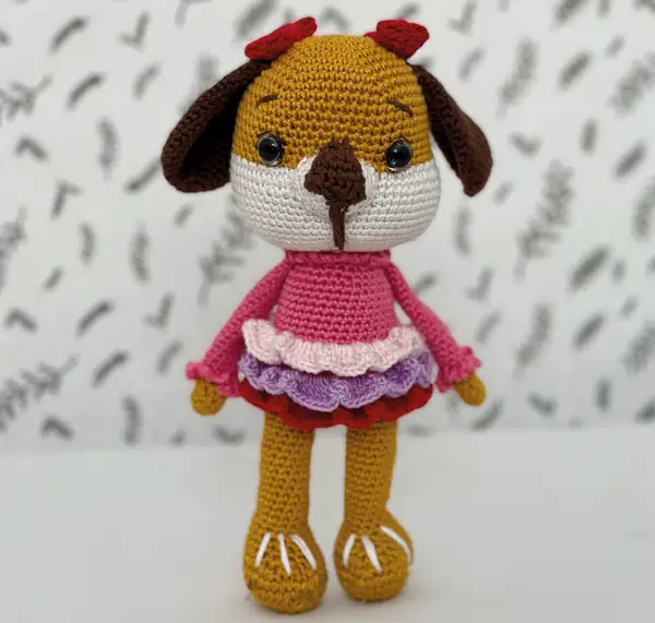 Fancy Dog Amigurumi Pattern