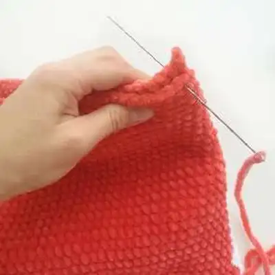 Pillow- Fox Amigurumi Pattern step 2 - assembly progress