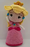 Mario Bros & Co. Amigurumi Pattern step 2 - assembly progress