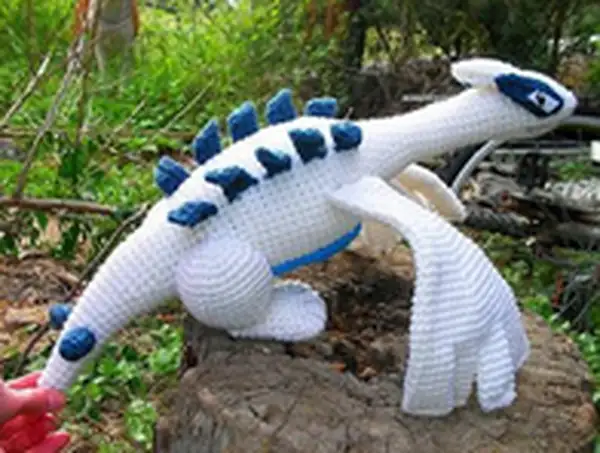 Lugia Plushie Amigurumi Pattern