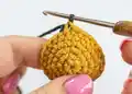 Yumi the Dachshund Bicolor Amigurumi Pattern step 3 - details and accessories