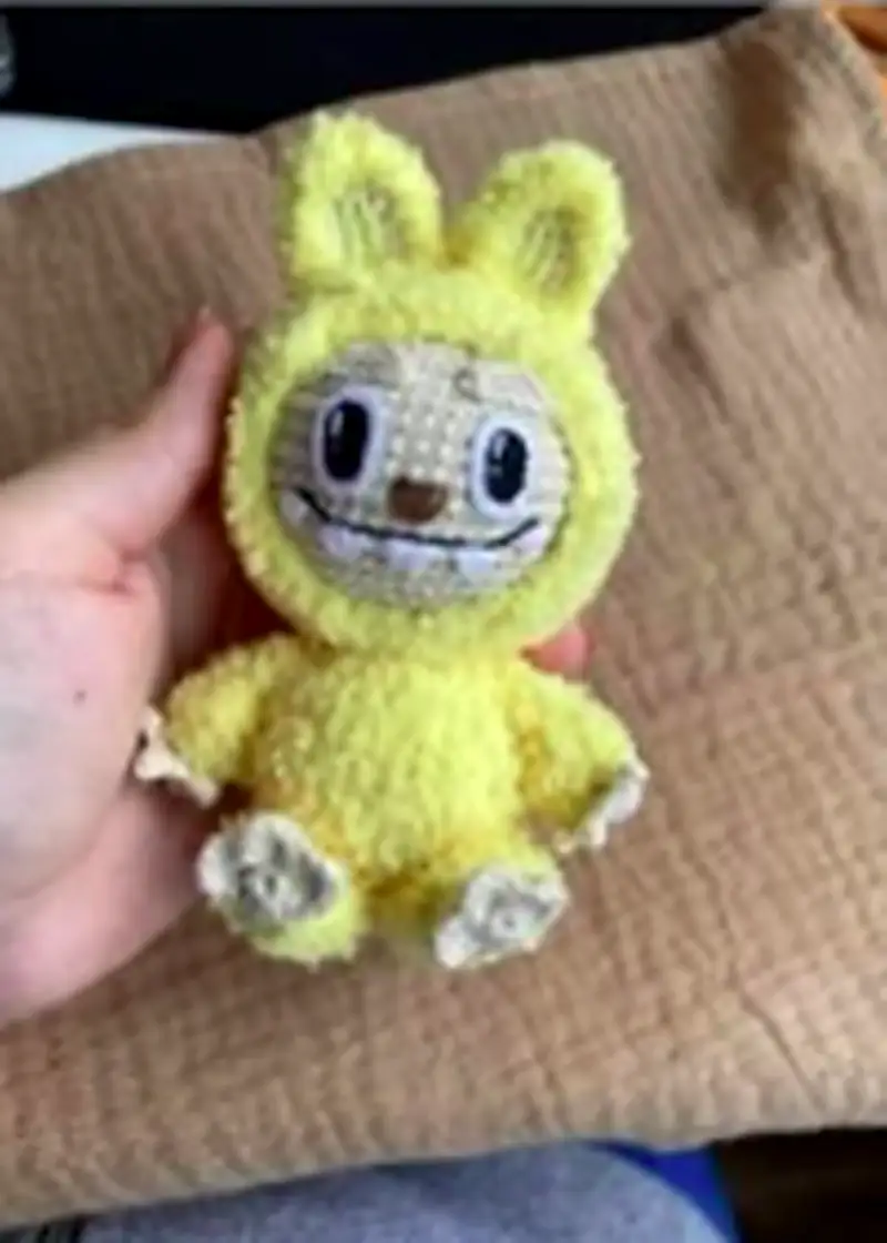 Free Beginner Friendly crochet pattern: Fluffy Bunny LaBuBu Amigurumi Pattern - Easy to follow tutorial