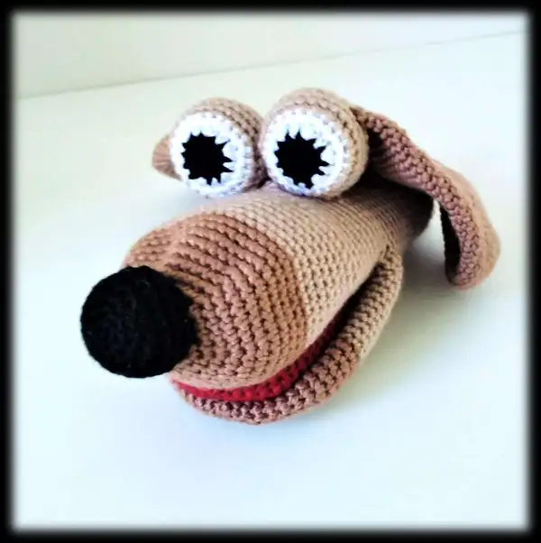 Dog Hand Puppet Amigurumi Pattern