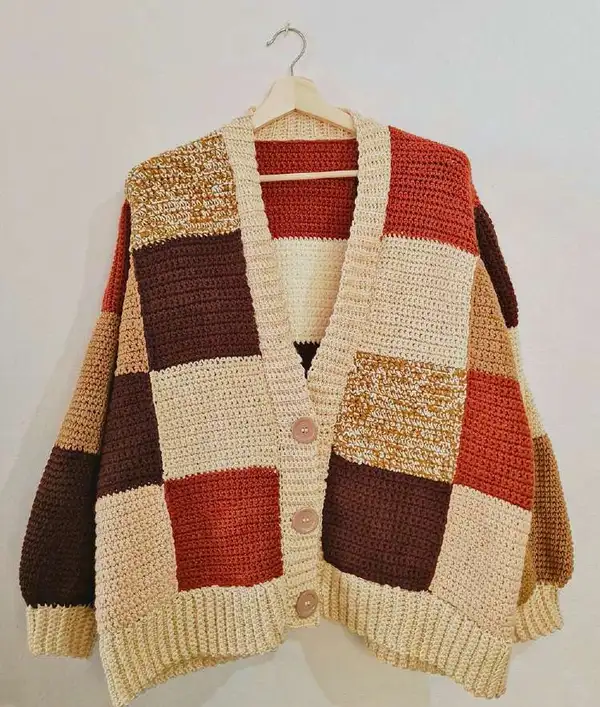 Patchwork Cardigan Pattern