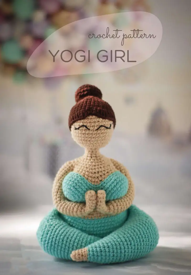 Free Intermediate crochet pattern: Yogi Girl Amigurumi Pattern - Easy to follow tutorial