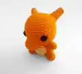 Charmander Trio Amigurumi Pattern step 3 - details and accessories