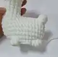 Llama No Sew Amigurumi Pattern step 4 - final assembly and finishing