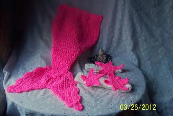 Baby Mermaid Costume Crochet Pattern