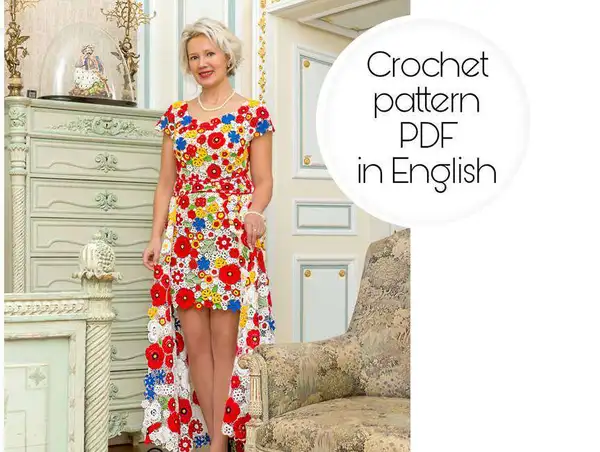 Modern Irish Lace Dress Pattern