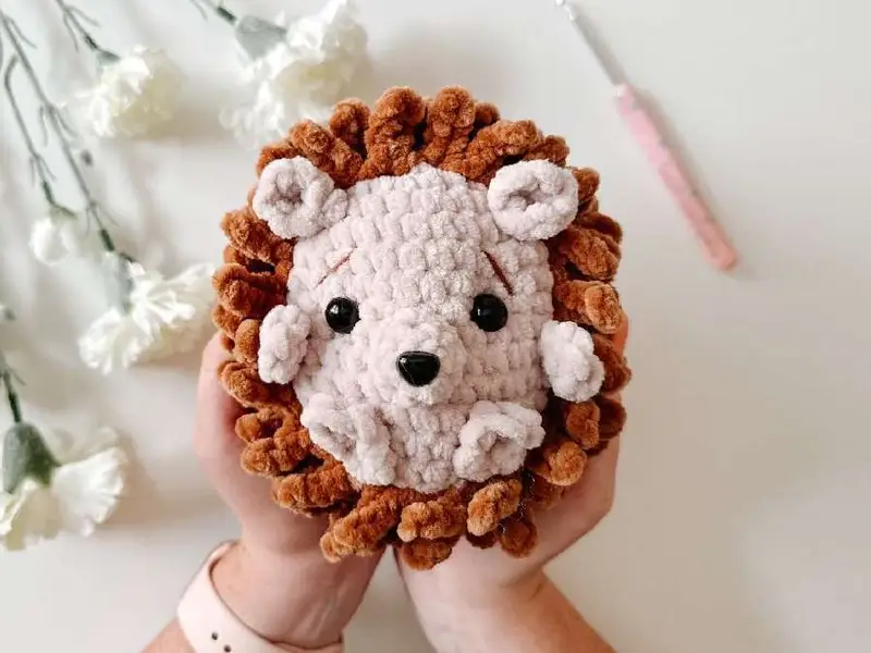 Free Intermediate crochet pattern: Herbie Hedgehog Amigurumi Pattern - Easy to follow tutorial