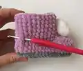 Plush Baby Booties Crochet Pattern step 4 - final assembly and finishing